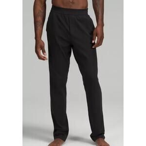 Lululemon Men's Discipline Pant Black Size M Luon 4-Way Stretch Workout